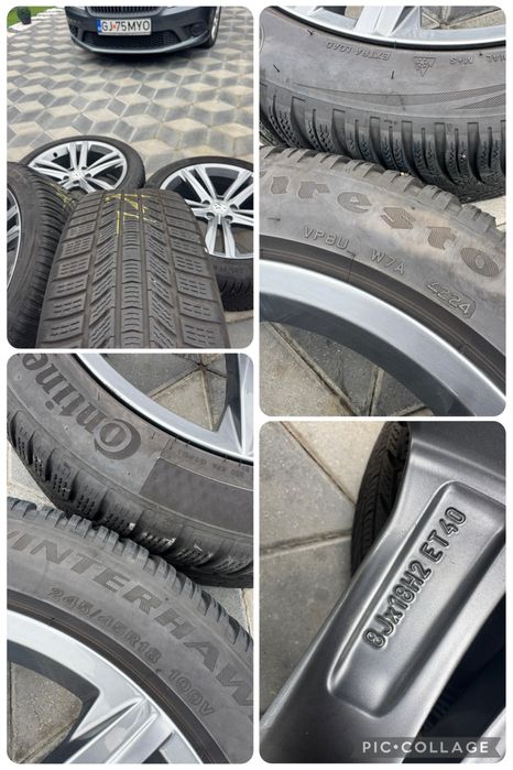 Jante Vw R-Line R18(5x112)”Arteon/Passat/Golf 5/6/7/8/Caddy/Eos/Cupra/Seat/Skoda/Audi~