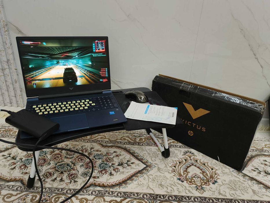 Игровой ноутбук HP Victus 15 (RTX 3050 6GB / 16GB RAM)