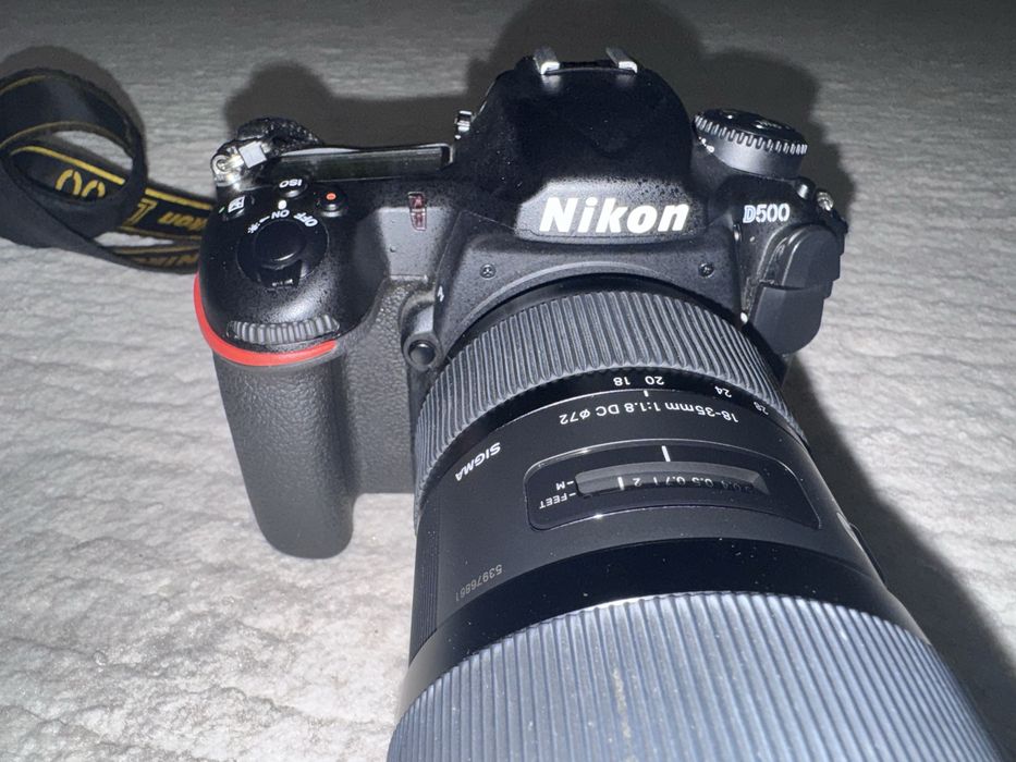 Nikon D500 + Sigma Art 18-35mm f/1.8 + Sigma Art 50-100mm f/1.8