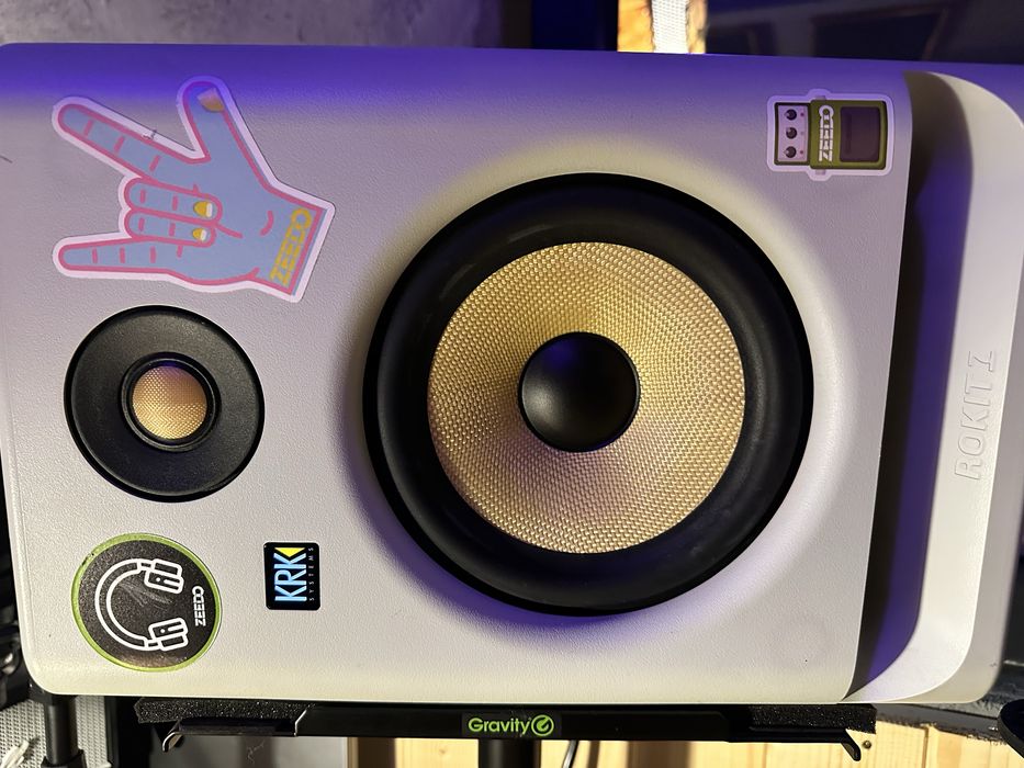 Monitoare krk rokit 7 g4 albe