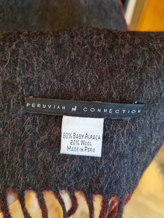 Шал Peruvian Connection от бейби алпака с две лица