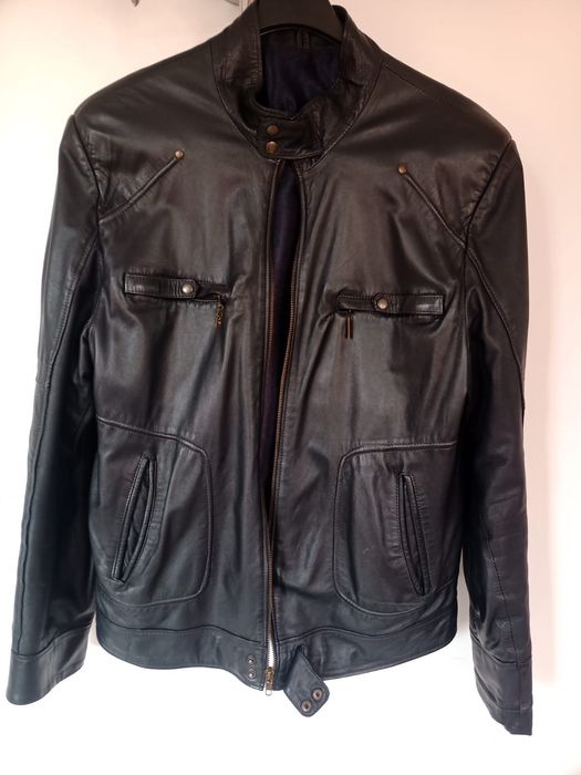 Geaca din piele naturala