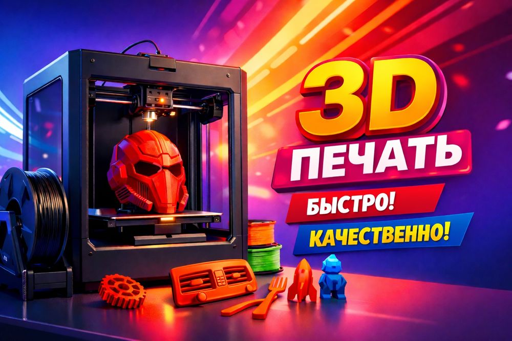 3D печать деталей