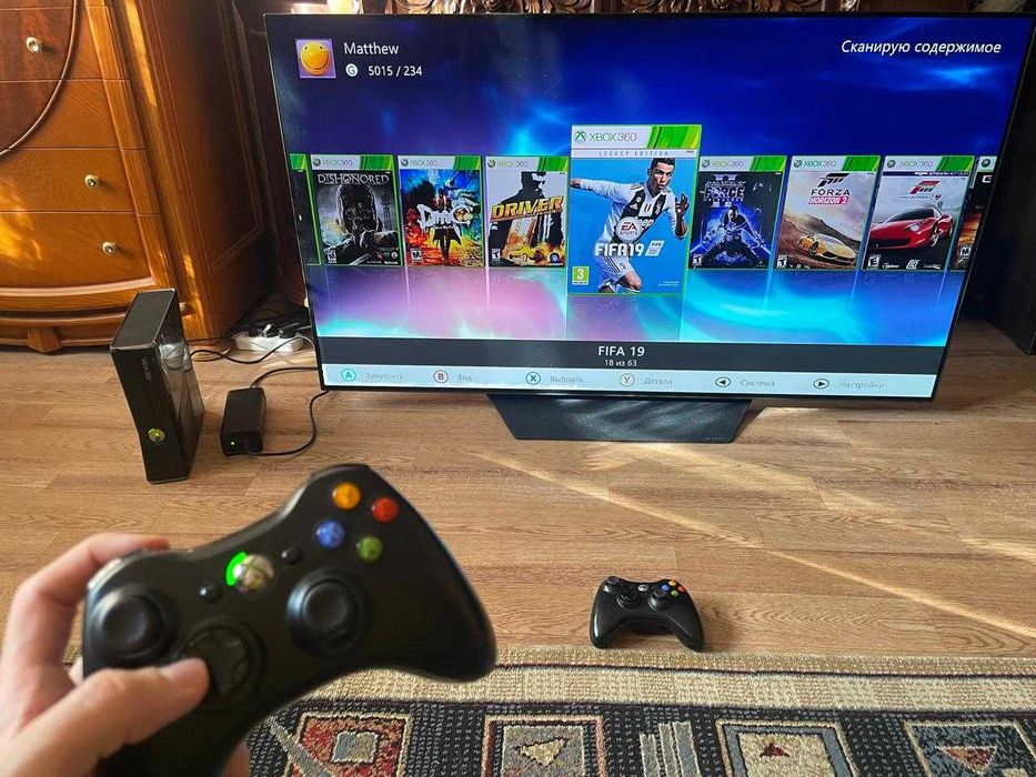 Xbox 360 Freeboot 2 геймпада