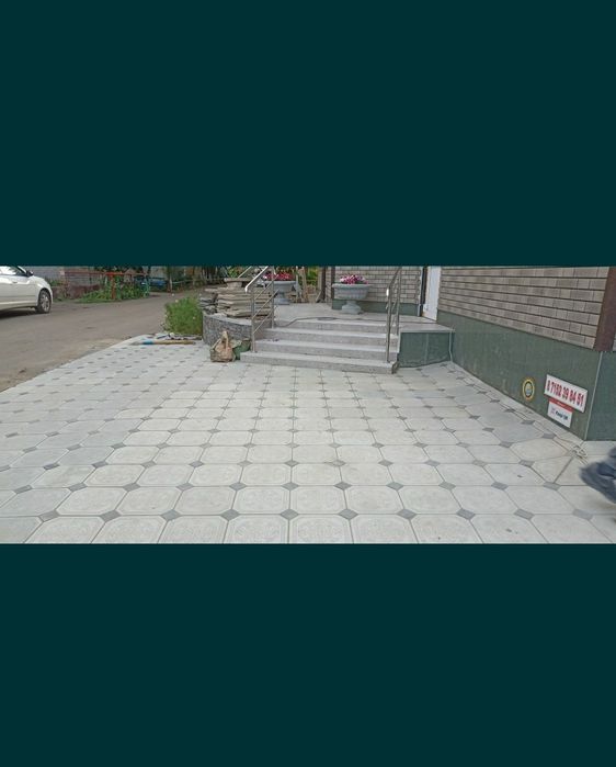 Брусчатка укладка