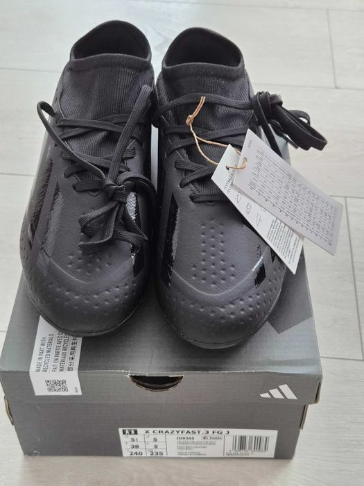 Adidas fotbal X Crazyfast.3 FG-J, Nr. 38, Crampoane, NOI