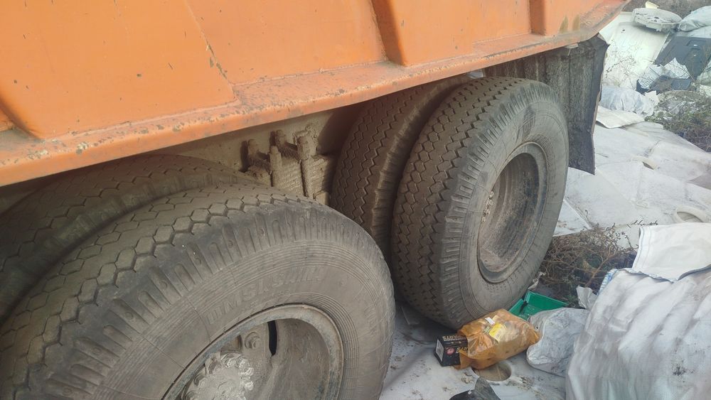 Камаз 65115 с прицепом