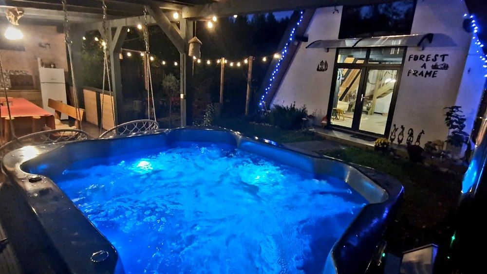Cabana  A-Frame cu jacuzzi -Porumbacu ,Avrig ,Transfăgărășan,Sibiu