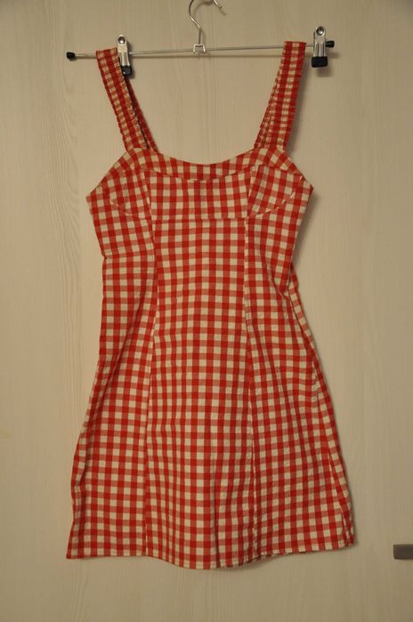 Карирана лятна рокля