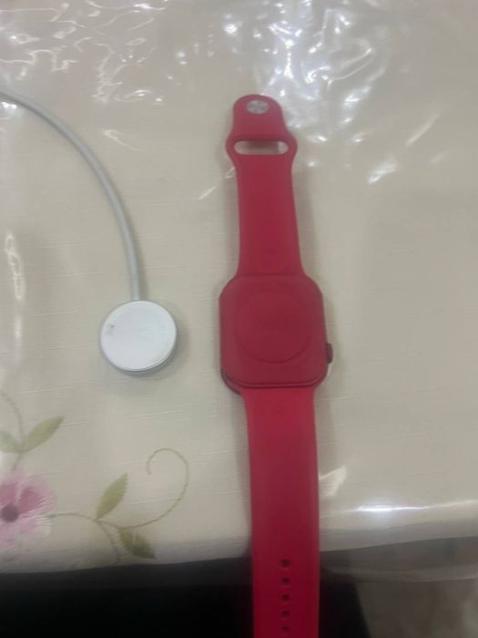 Apple Watch Series 7 (PRODUCT)RED — Полный комплект