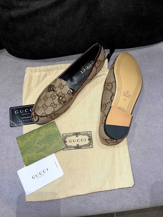 гучи gucci обувки равни мокасини еспадрили пантофки бежови кафяви топ