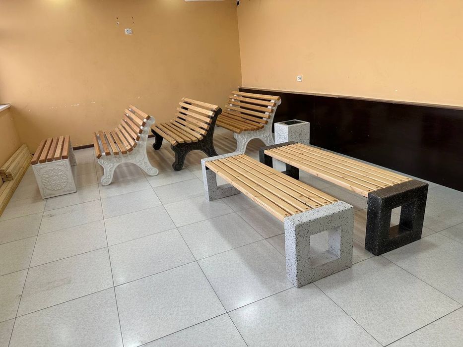 Скамейка мраморный