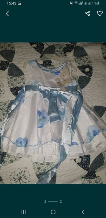 Rochie rochita si palarie set botez bebe copii bebelusa haine copii