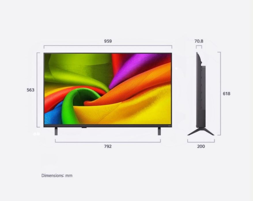 Telvizr LG 43NU900B6LA UHD 4K (2026) . Для дома.