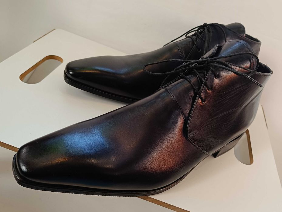 Ghete de lux 41 41.5 43.5 44 GREVE NOI lucrate manual piele naturala