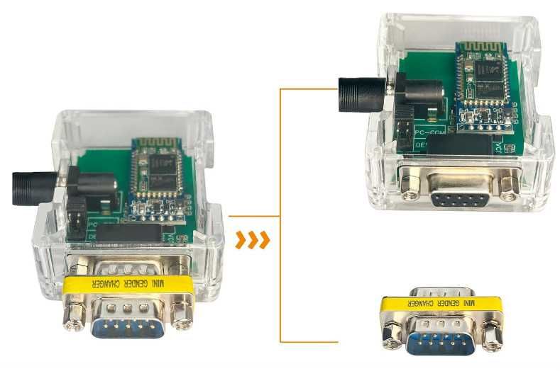 DSD TECH SH-B23A Bluetooth адаптер, Bluetooth 2.0 към RS232