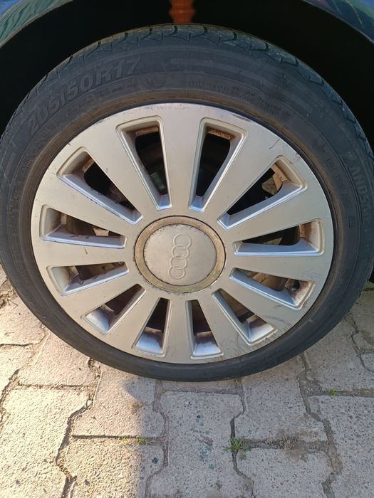 Vând set 4 jante  audi A3/A4/A6/A8 (VAG) 205/50/17