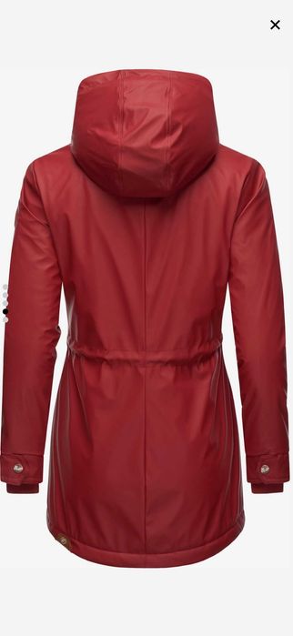 Червено преходно яке / парка / RAGWEAR, размер XS