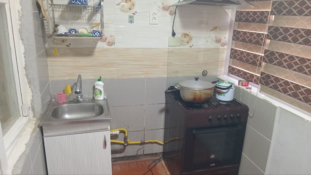 2 хона 3чи кават сквозной Риштон чойхона