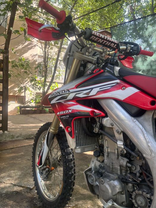 Honda crf 450x стартер и регистрация