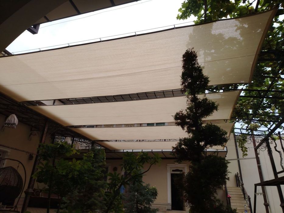 Баннер тент соя сетка BANNER tent setka ornatamiz