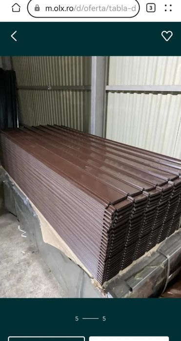 tabla cutata vopsita