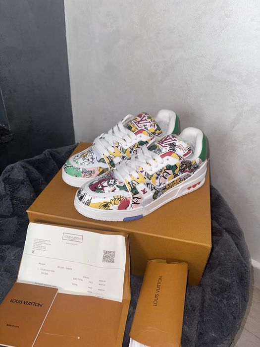 Louis Vuitton LV Trainers Multi Color Grafitti