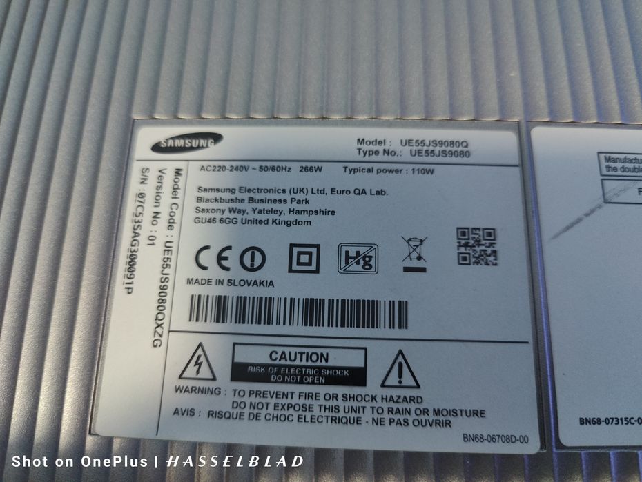 TV Samsung 55 Инча извит телевизор 4К 3840х2160 3D Модел:UE55JS9080Q