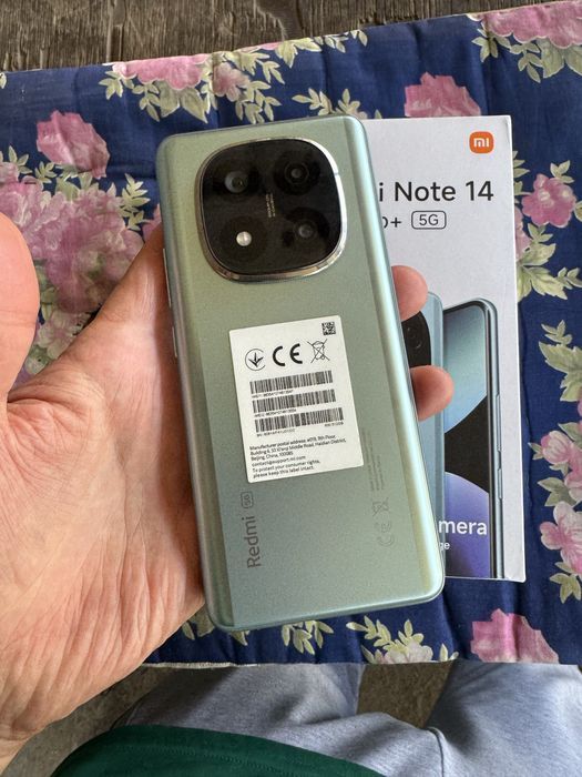 redmi not 14 pro + 5g 12.512g holati yengidek karopka dak kamplekt