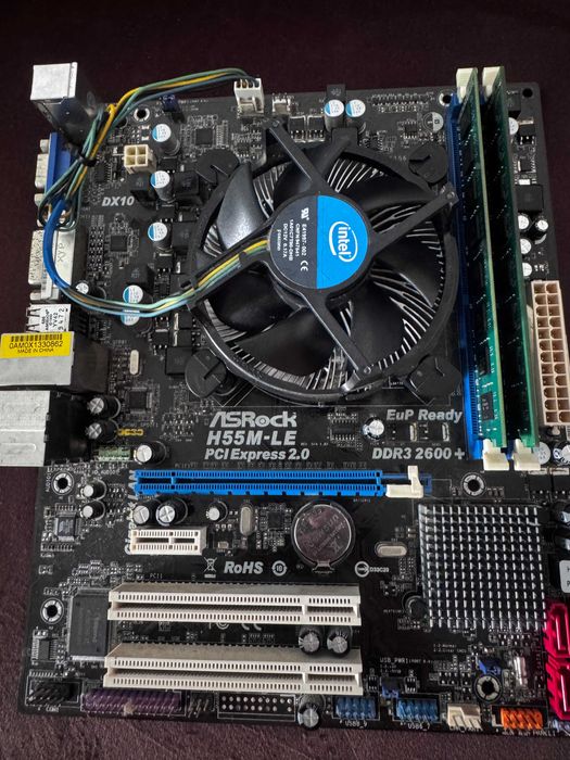 kit pentium G6950 + ASRock H55M-LE + 4 GB DDR3