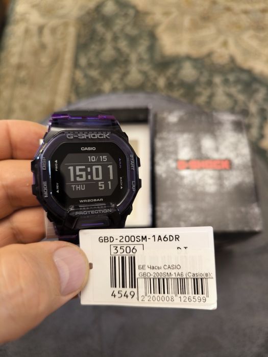 Casio G-Shock GBD-200SM-1A6. Новые.