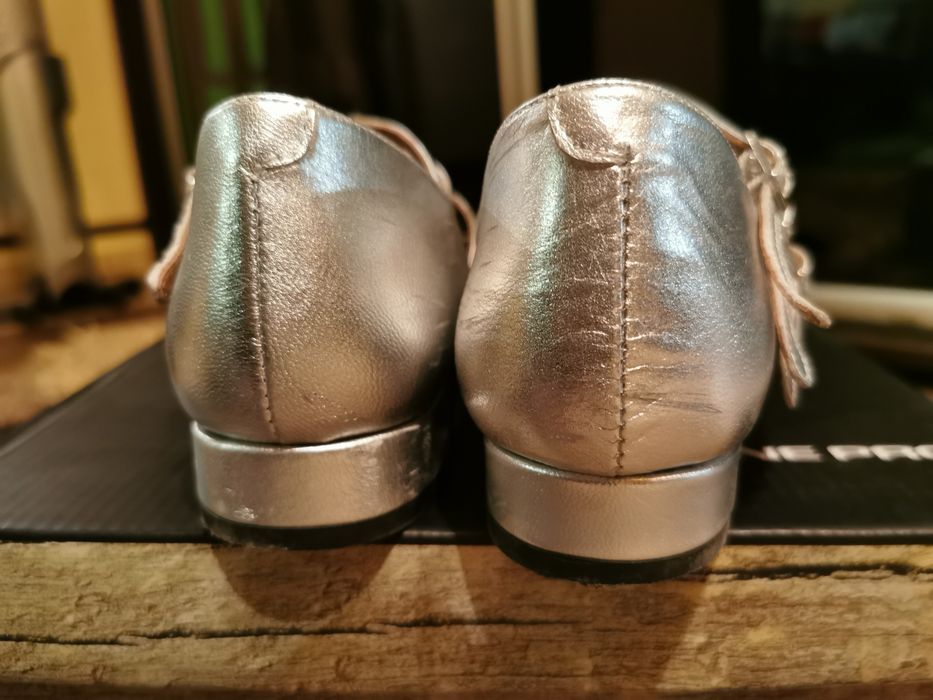 Pantofi/balerini piele 36