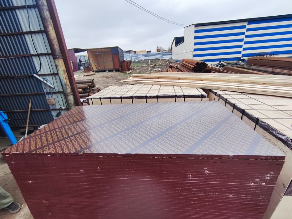 Фанера ламинированная для опалубки