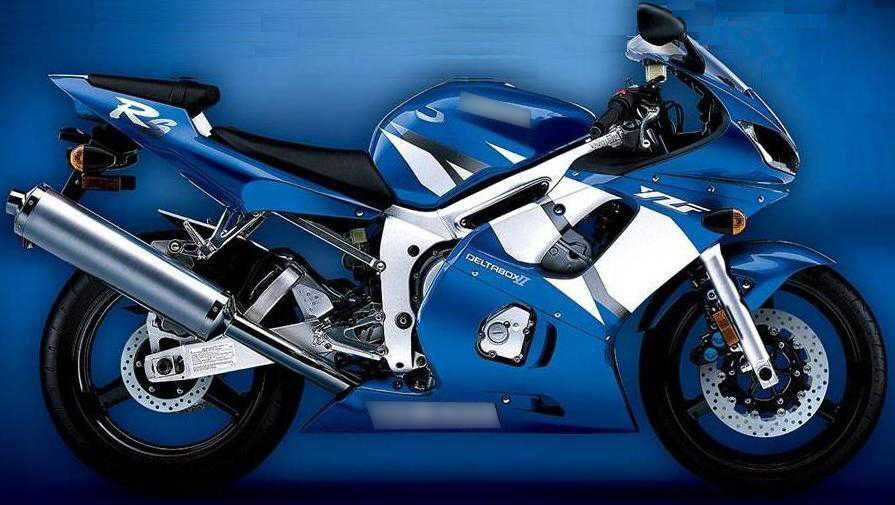 Стикери Yamaha R6 1-во поколение 1999г-2002г лепенки Ямаха р6 rj03