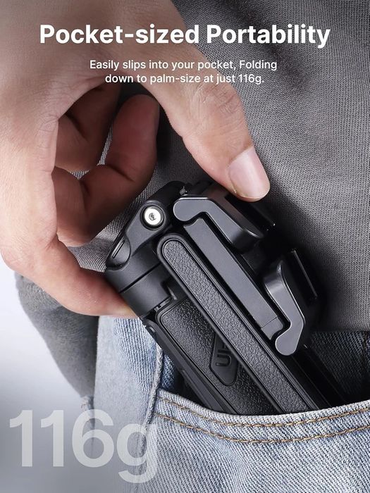 ULANZI JJ02 3в1 статив, селфи стик и грип за Телефон с Bluetooth диста