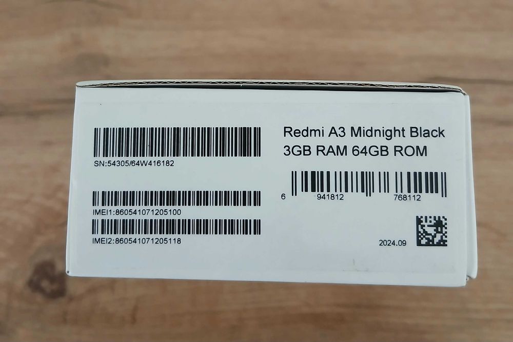 REDMI A3 с Гаранция