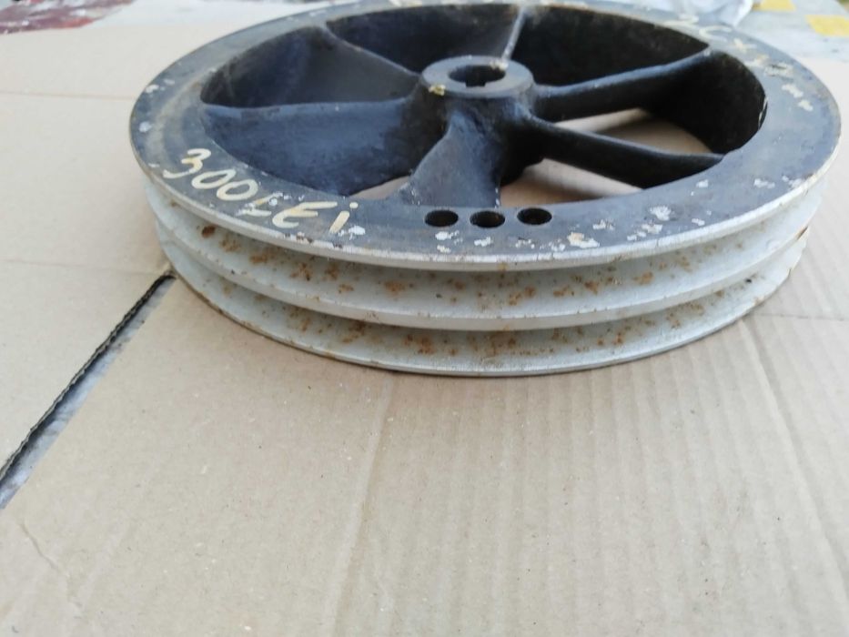 Fulie cu 2 curele de 17