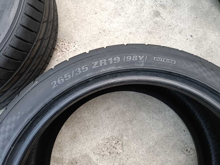 Set 4 anvelope noi de vara 245 40 19 cu 265 35 19 kumho ecsta
