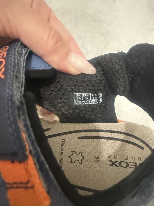 Детски сандали Geox Timberland