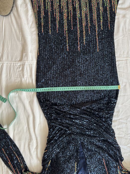 Rochie de ocazie spectaculoasa cu paiete