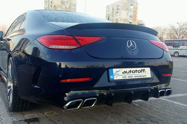Difuzor bara spate Mercedes CLS C257 (2018+) CLS63 Design Full Black