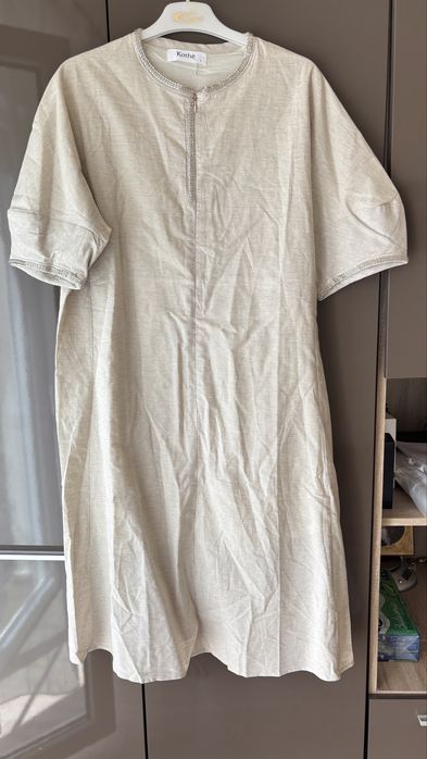 Rochie midi din In