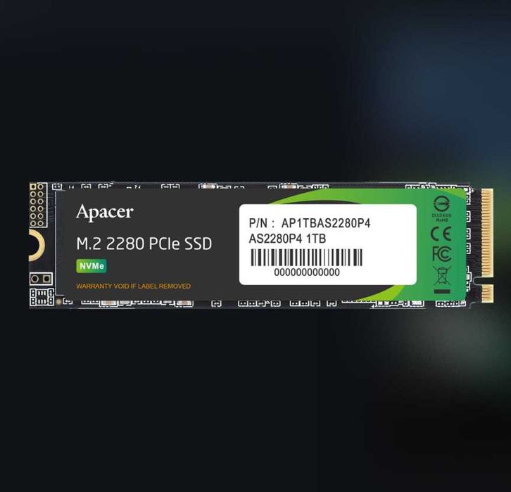 Apacer / Lexar Nvme SSD 256 / 512GB новые