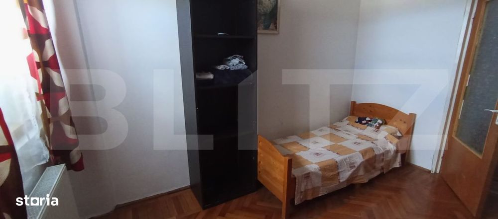Apartament 4 camere, 82 mp ,3 balcoane inchise + boxa, zona Sud