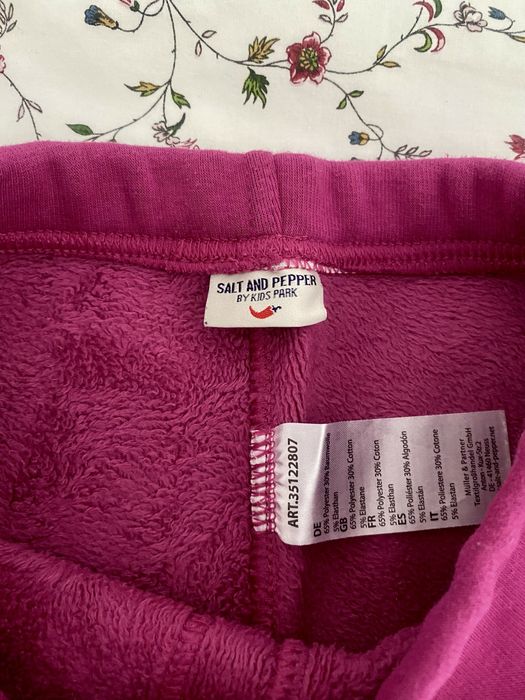 Pantaloni/colanti de trening Salt and Pipper, marimea 128cm, vatuiti