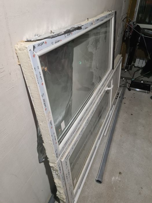 Окно и дверь от балкона, почти новые