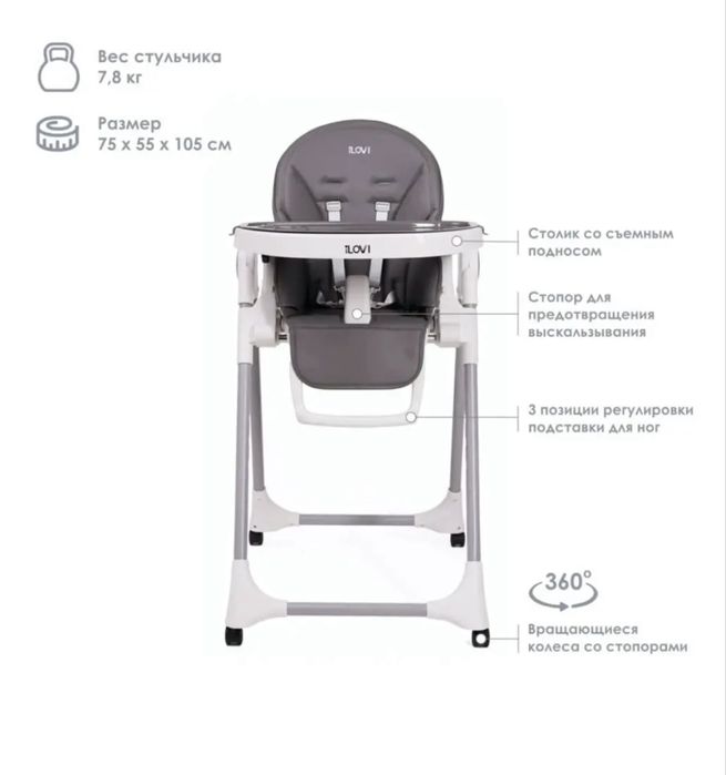 Детский стул для кормления