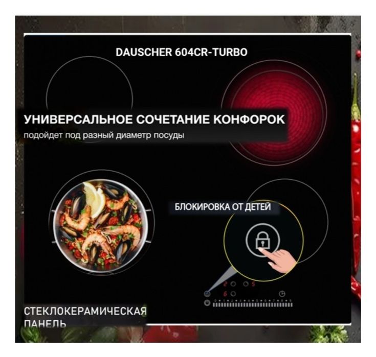 Встраиваемая поверхность.