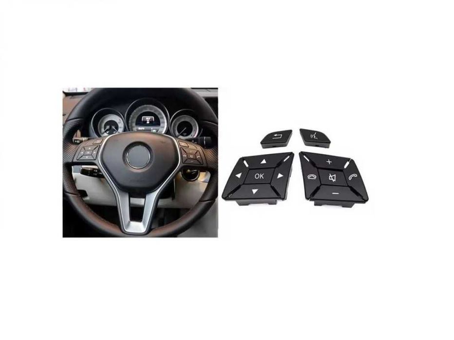 Капачета за бутони на волан за Mercedes GLA-Class X156