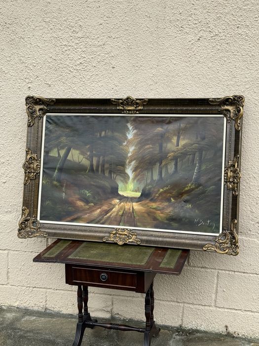 Маслена картина на платно – “Горска пътека”